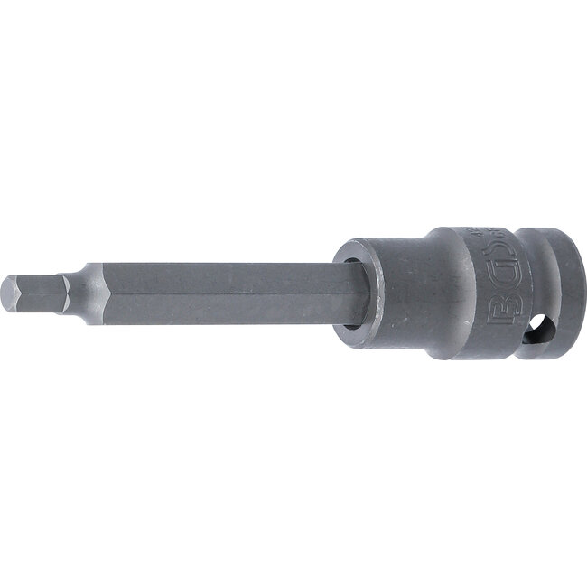 BGS Kracht dopsleutelbit lengte 100 mm 1/2" inbus 6 mm