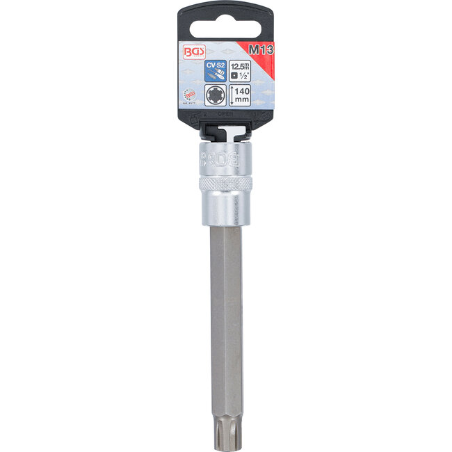 BGS Dopsleutelbit lengte 140 mm 1/2" wigprofiel (voor RIBE) M13