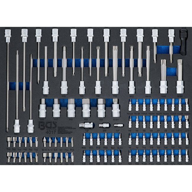 BGS Dopsleutelbits en bits 104 delig