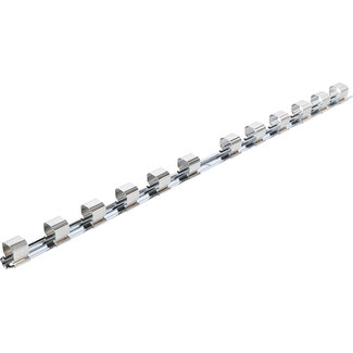 BGS Opsteekrail met 12 clips 3/4"