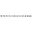 BGS Opsteekrail met 12 clips 3/4"
