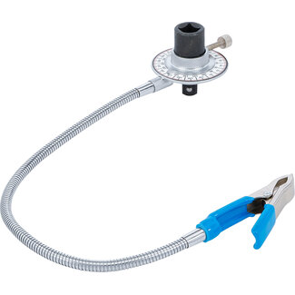 BGS technic Draaihoekmeter met cliparm 1/2"