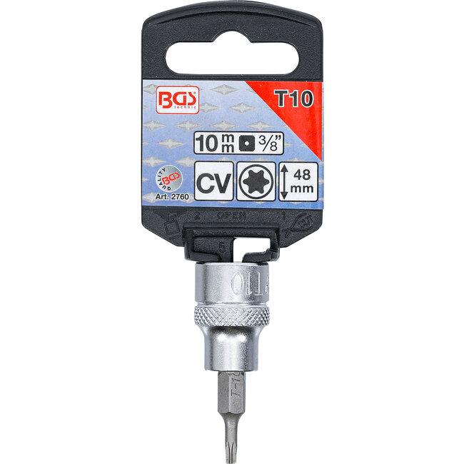 BGS Dopsleutelbit 3/8" Torx T10