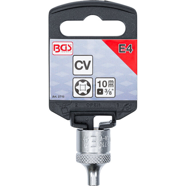 BGS Dopsleuteldop E-profiel 3/8" E4