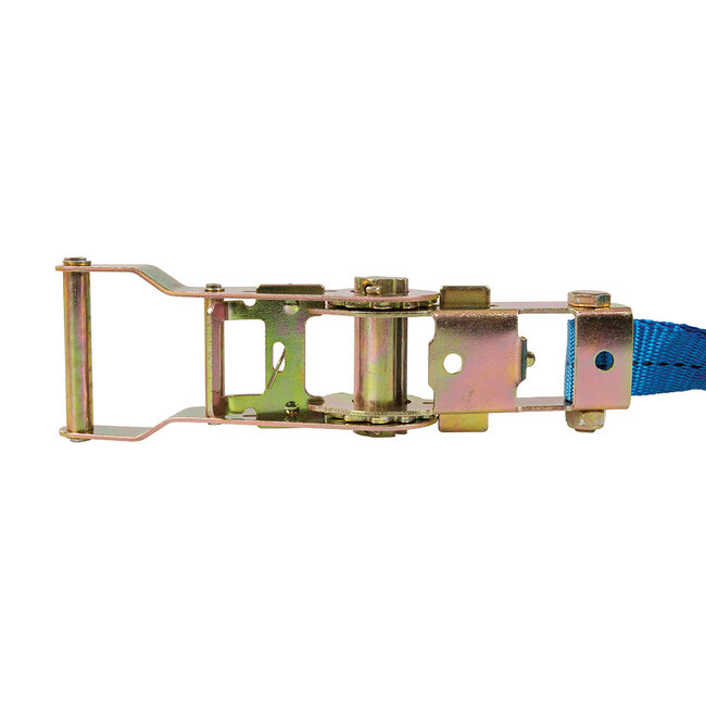 Silverline J-haak ratel sjorband 4 m x 27 mm, vermogen 750 kg, capaciteit 1500 kg