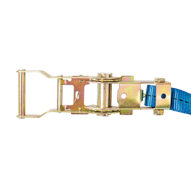 Silverline J-haak ratel sjorband 3 m x 27 mm, vermogen 750 kg, capaciteit 1500 kg