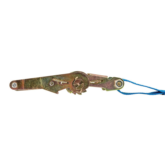 Silverline J-haak ratel sjorband 6 m x 38 mm, vermogen 1000 kg, capaciteit 2000 kg