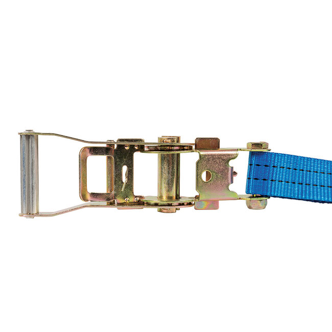 Silverline J-haak ratel sjorband 6 m x 38 mm, vermogen 1000 kg, capaciteit 2000 kg