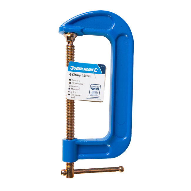 Silverline G-klem 150 mm