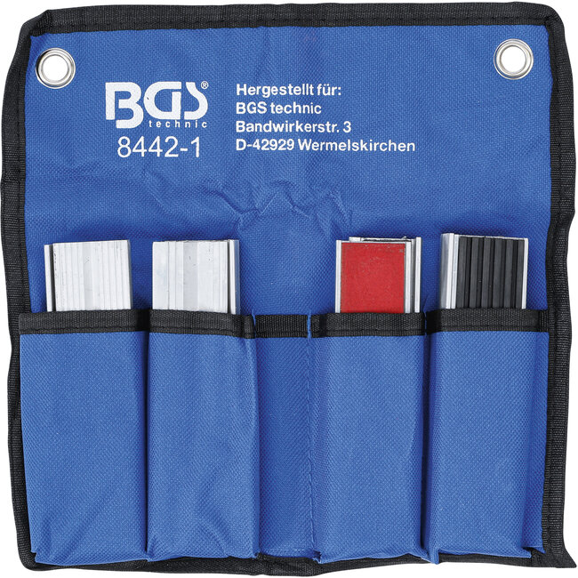 BGS Beschermbekken-set voor bankschroef - 125 mm - 8 delig