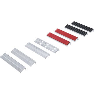 BGS technic Beschermbekken-set voor bankschroef - 150 mm - 8 delig