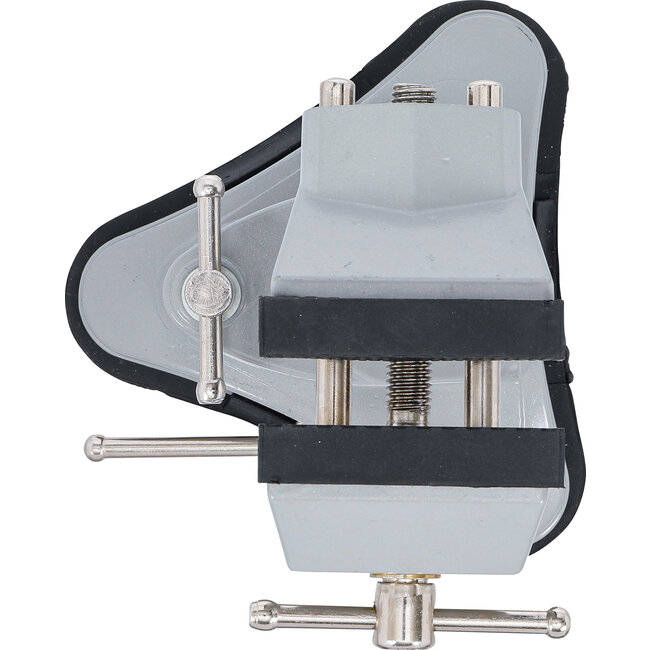 BGS Tafelbankschroef - zwenkbaar - bekken 70 mm - met vacuüm zuigvoet