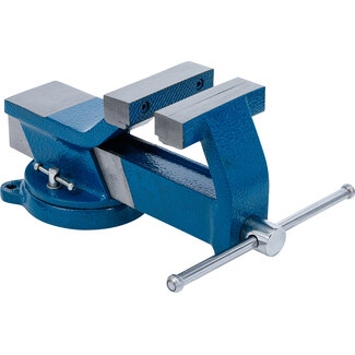 BGS technic Stalen bankschroef - gesmeed - 100 mm spanbekken