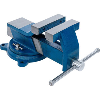 BGS technic Stalen bankschroef - gesmeed - 125 mm spanbekken