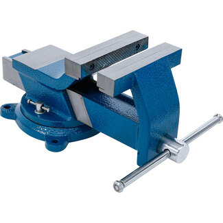 BGS technic Stalen bankschroef - gesmeed - 150 mm spanbekken