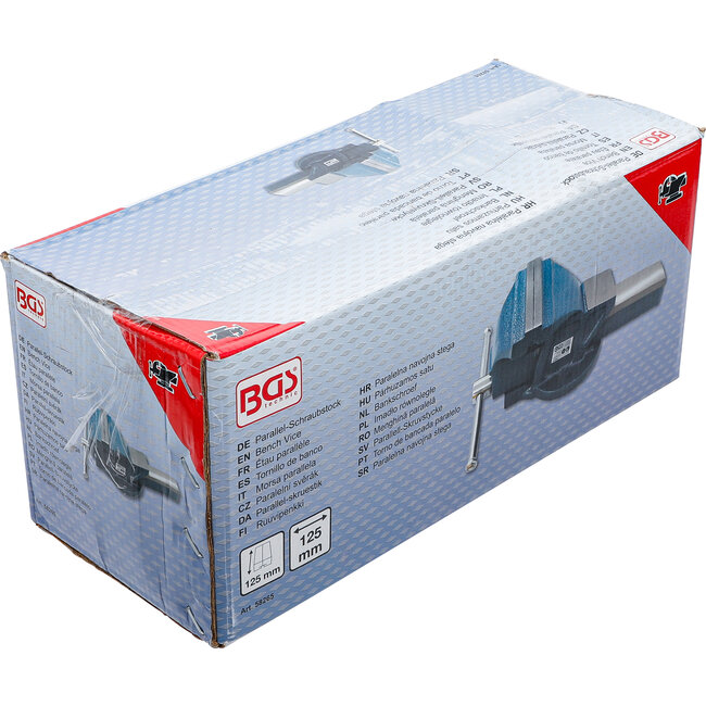 BGS Bankschroef - 125 mm spanbekken