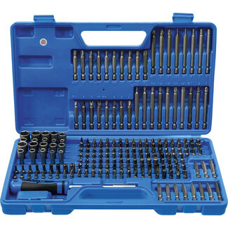 BGS technic Universele / Veiligheids-bitset - 208-delig - Aandrijving 1/4"