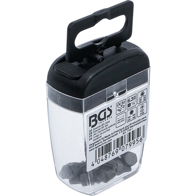 BGS Set speciale-bits - 1/4" - voor BGS 115
