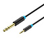 Vention 3.5 mm Jack naar 6.35 mm Jack Aux Audio Kabel - Bi-directioneel - 3 meter