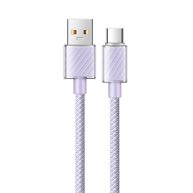 Mcdodo Kabel USB-A naar USB-C - 100W - 2 meter -  Paars