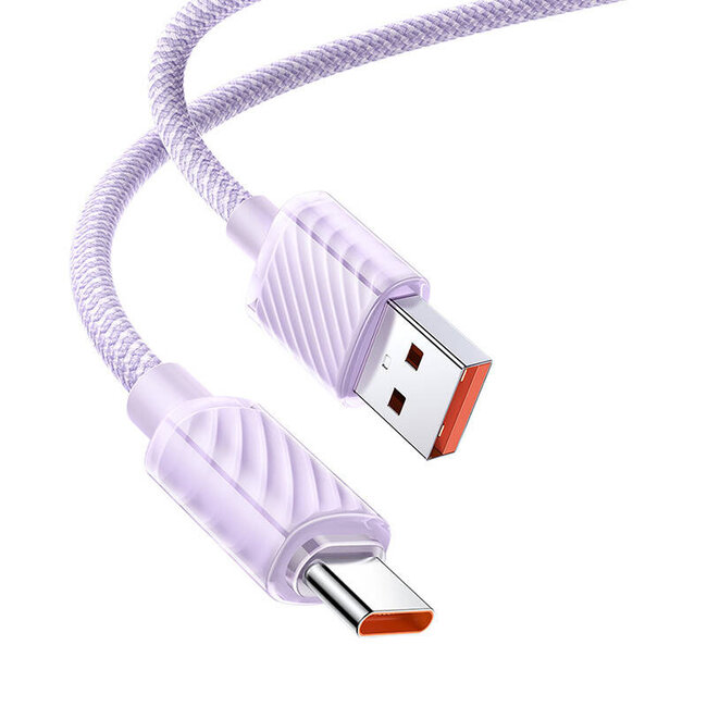 Mcdodo Kabel USB-A naar USB-C - 100W - 2 meter -  Paars