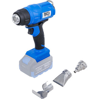 BGS technic Accu heteluchtpistool - 18 V - zonder accu