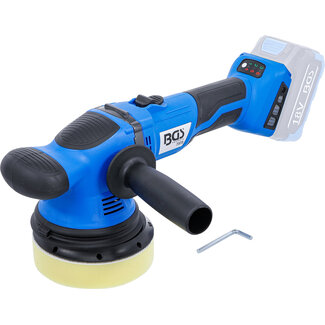 BGS technic Excentrische accu polijstmachine - borstelloos - 18 V - zonder accu