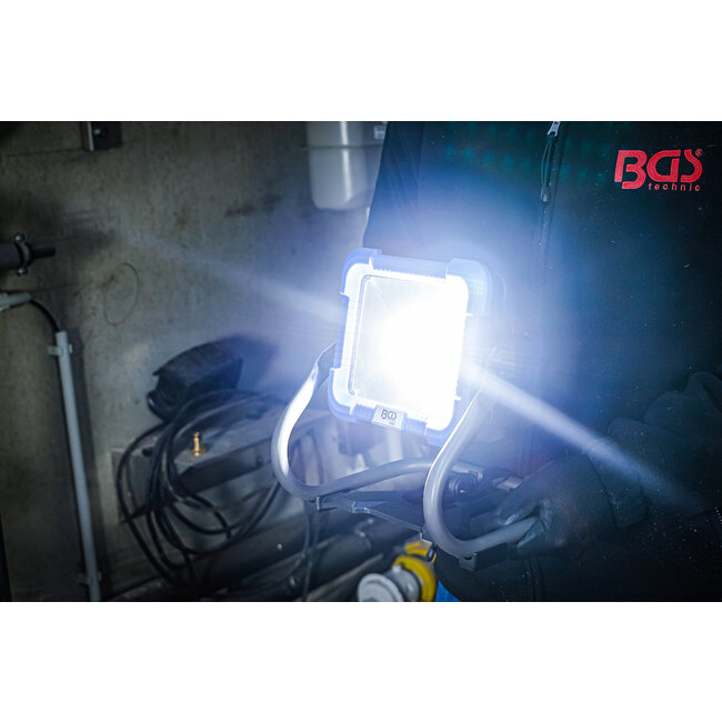 BGS Accu LED werklamp - uitklapbaar - 18 V - zonder accu