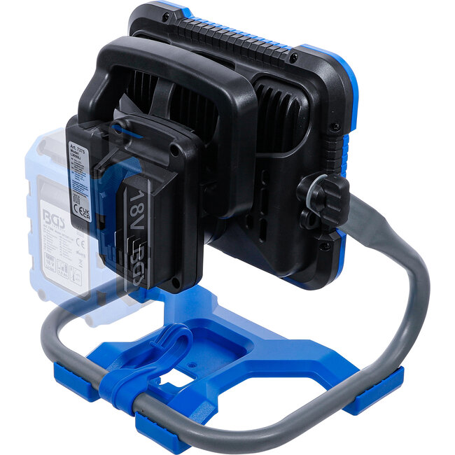 BGS Accu LED werklamp - uitklapbaar - 18 V - zonder accu