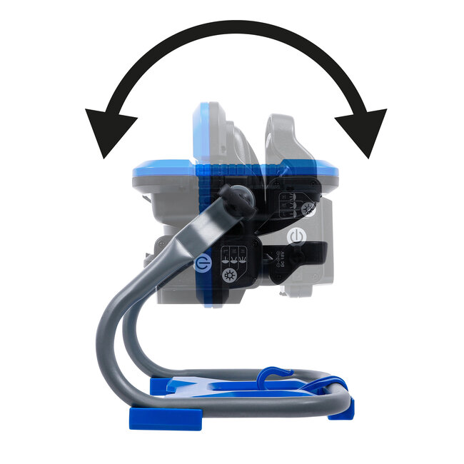 BGS Accu LED werklamp - uitklapbaar - 18 V - zonder accu