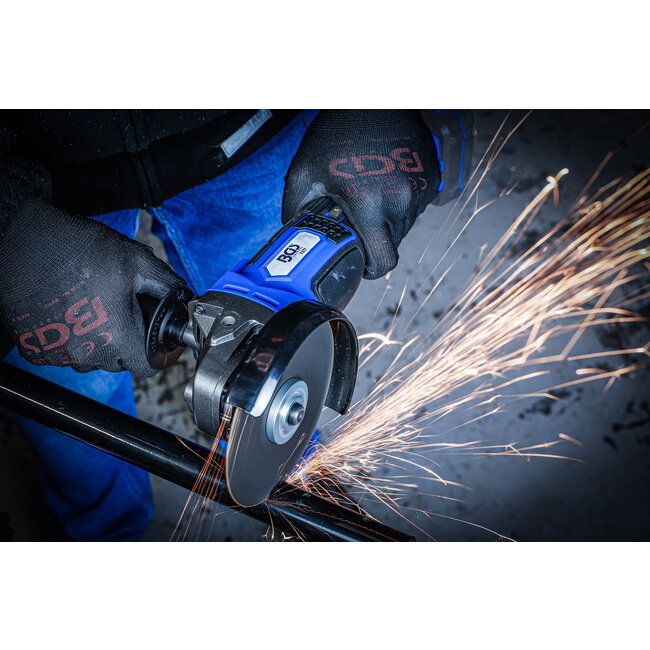 BGS Haakse accuslijpmachine - borstelloos - 18 V - zonder accu