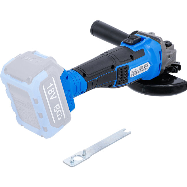 BGS Haakse accuslijpmachine - borstelloos - 18 V - zonder accu