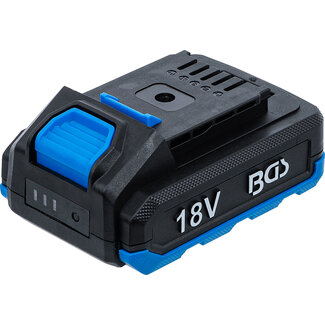 BGS technic Batterij - 2,0 Ah - voor het 18 V-batterijensysteem van BGS