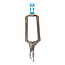 Silverline C-type lastang 450 mm