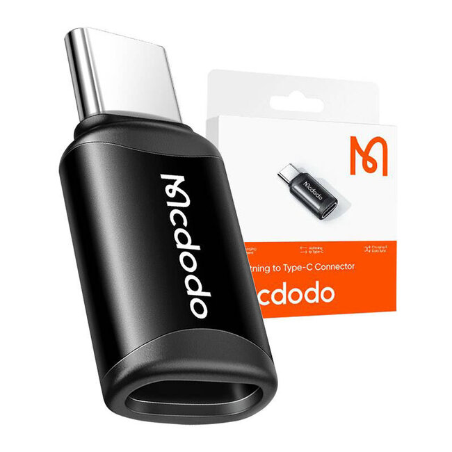 Mcdodo Lightning naar USB-C-adapter