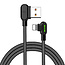 Mcdodo USB naar Lightning-kabel - schuin - 3 meter - zwart