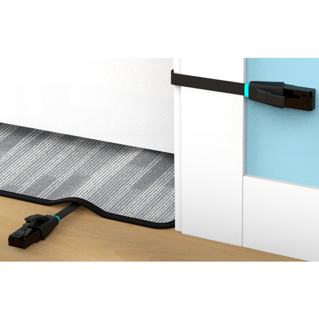 Vention Platte netwerkkabel UTP - CAT6 - RJ45 Ethernet - 1000Mbps - 3 meter