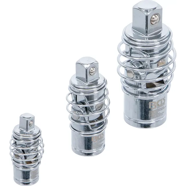 BGS Cardan adapterset met veer 3 delig