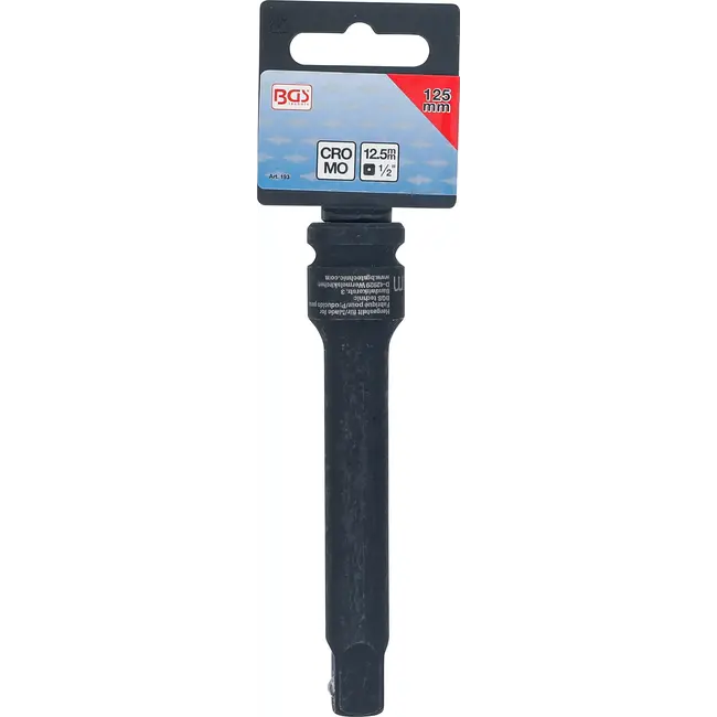 BGS Kracht verlengstuk 1/2" 125 mm