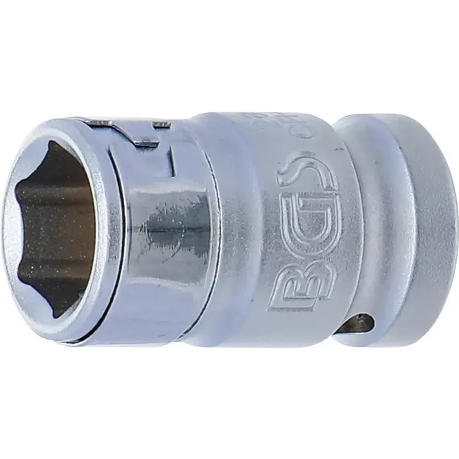 BGS Bitadapter met blokkeerkogel binnenvierkant 1/2" - binnenzeskant 14 mm