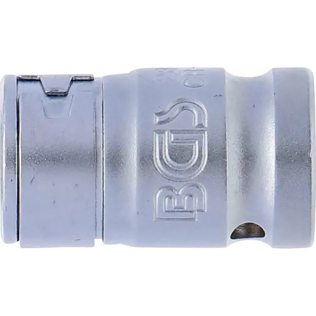 BGS Bitadapter met blokkeerkogel binnenvierkant 1/2" - binnenzeskant 14 mm