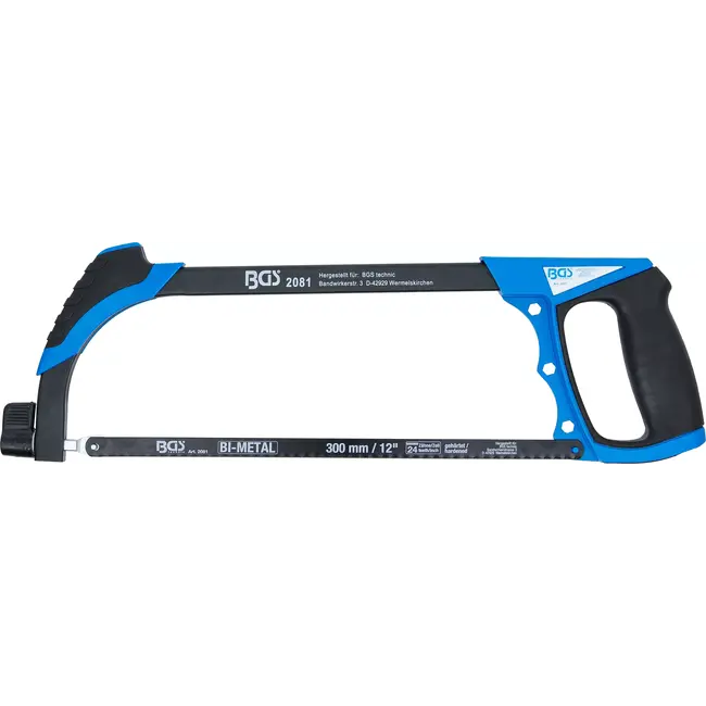 BGS Aluminium zaagbeugel met HSS-zaagblad, 300 mm