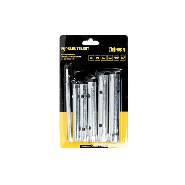 Benson Pijpsleutelset 6 delig