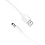 Vention Stroomkabel USB 2.0 naar DC 5,5mm 5V - 1,5 meter -  Wit