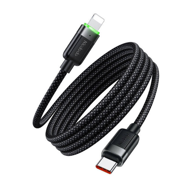 Mcdodo USB-C naar Lightning-kabel - 36 Watt - Automatisch Opwindbaar