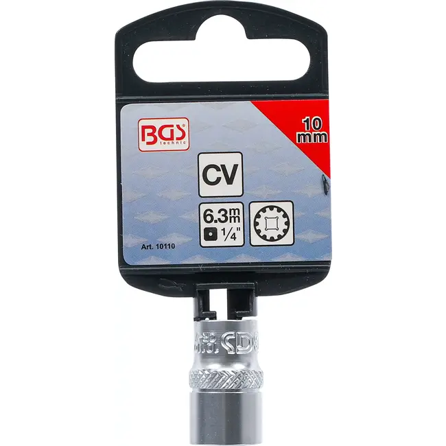 BGS Dopsleuteldop Gear Lock - 1/4" - 10 mm