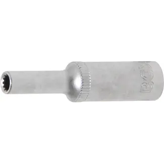 BGS technic Dopsleuteldop Gear Lock, diep - 1/4" - 4 mm