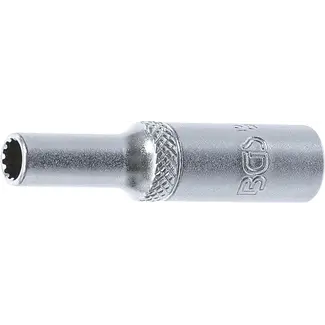 BGS technic Dopsleuteldop Gear Lock, diep - 1/4" - 5 mm