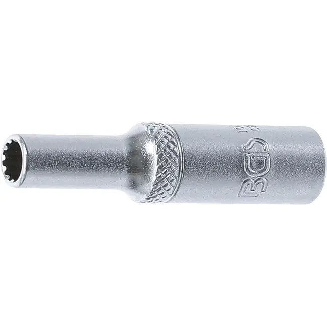 BGS Dopsleuteldop Gear Lock, diep - 1/4" - 5 mm