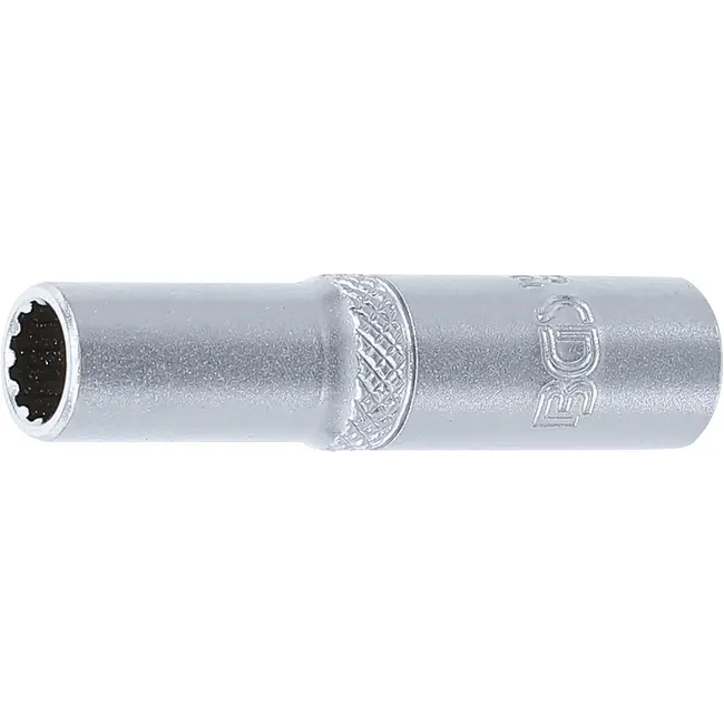 BGS Dopsleuteldop Gear Lock, diep - 1/4" - 7 mm